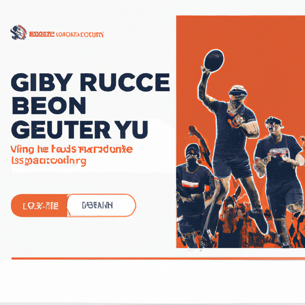 Winner raising arms under stadium lights